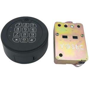 YOSEC Black color swingbolt Digital keypad safe lock for deposit safe and gun cabinets