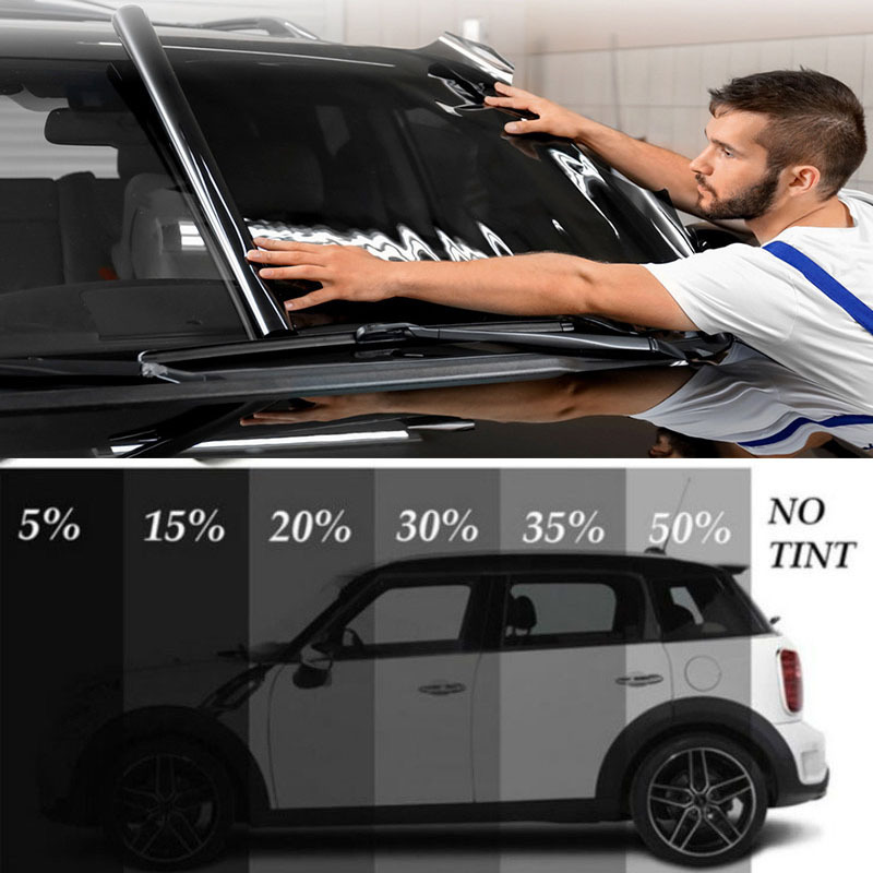 High Level Window Film 10 Years Warranty Uv 99% CR20 Black Vlt 20% Irr 97% Nano Ceramic Film 3M Window Tint Film