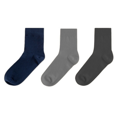 Socks Factory Customizable Men's Ankle-wrapped White Mid-calf Socks Disposable Portable Daily Wear Boy's Socks