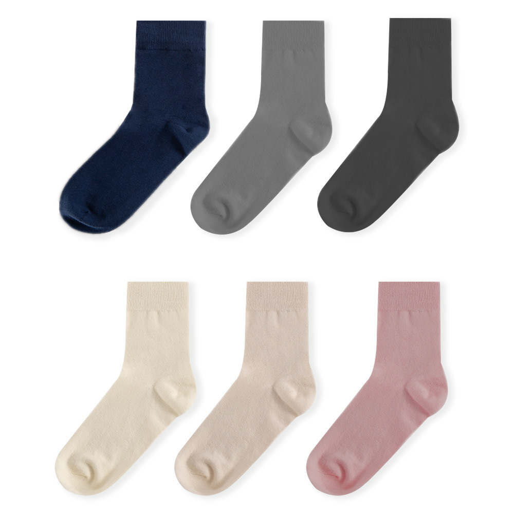 Socks Factory Customizable Men's Ankle-wrapped White Mid-calf Socks Disposable Portable Daily Wear Boy's Socks