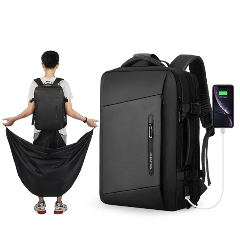 Emergency raincoat  Laptop Backpacks with Usb Charging Port Bag travel backpack Wholesale Customization