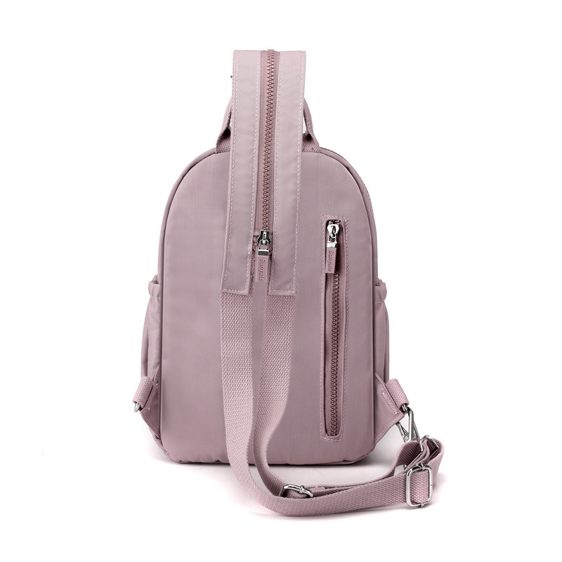 Mini Backpack Sling Bag girl Carry Nylon Casual Daypack with Detachable Keychain for Women handbag messenger shoulder sport bag