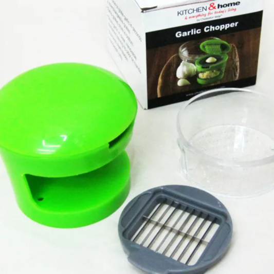 Kitchen Accessories Portable Multifunction Hand Press Food Garlic Cutter Mini Chopper Manual Garlic Cutter