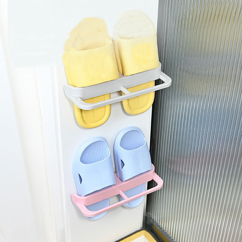 Hot-selling Self-adhesive Hanging shoe racks in the Wall shoe rack storage organizer Wall hangers shoe racks & stands