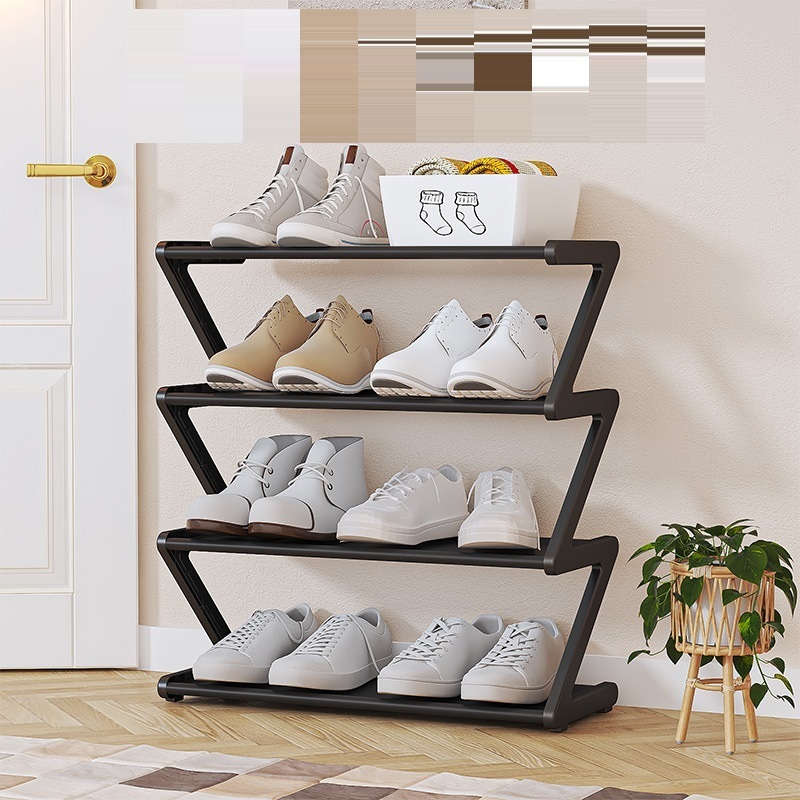 Simple home bedroom shoe rack simple cloth assembly shoe rack dormitory storage in one multilayer Shelf wholesale