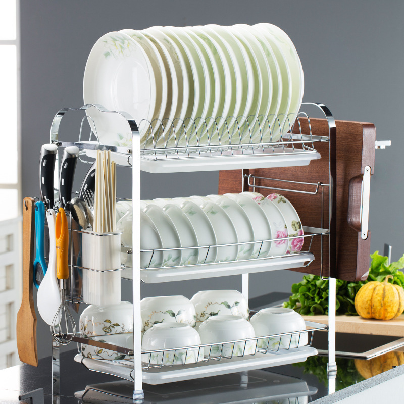 Wholesale Price Home Kitchen Dinning Rack Holder Storage Kitchen Gadgets Tool Rack Stand