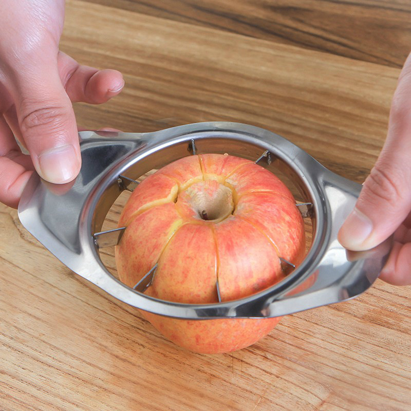 Stainless Steel Fruit Cutting Tool Pitted slicing Multifunctional kitchen tool