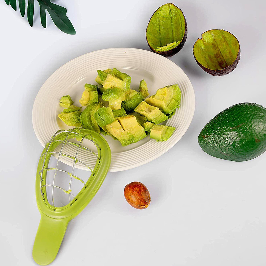 2024 Kitchen Utensils Fruit Plastic Separator Easy To Use Multifunctional Fruit Cutter Factory Supply Fashion Avocado Cutter