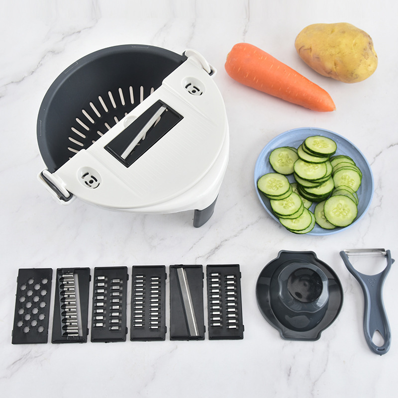 Hot selling Kitchen tools   manual mandoline fruit vegetable cutter onion dicer veggie slicer vegetable chopper