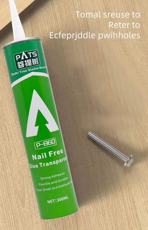 China's most popular waterproof sewing non-hole nail free glue suitable for kitchen and bathroom