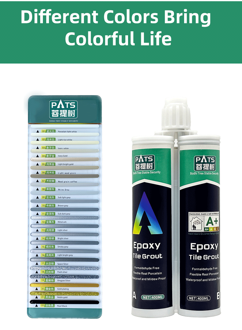 The most popular epoxy double tube waterproof and mildew resistant gap landscaping glue is suitable for floors and walls