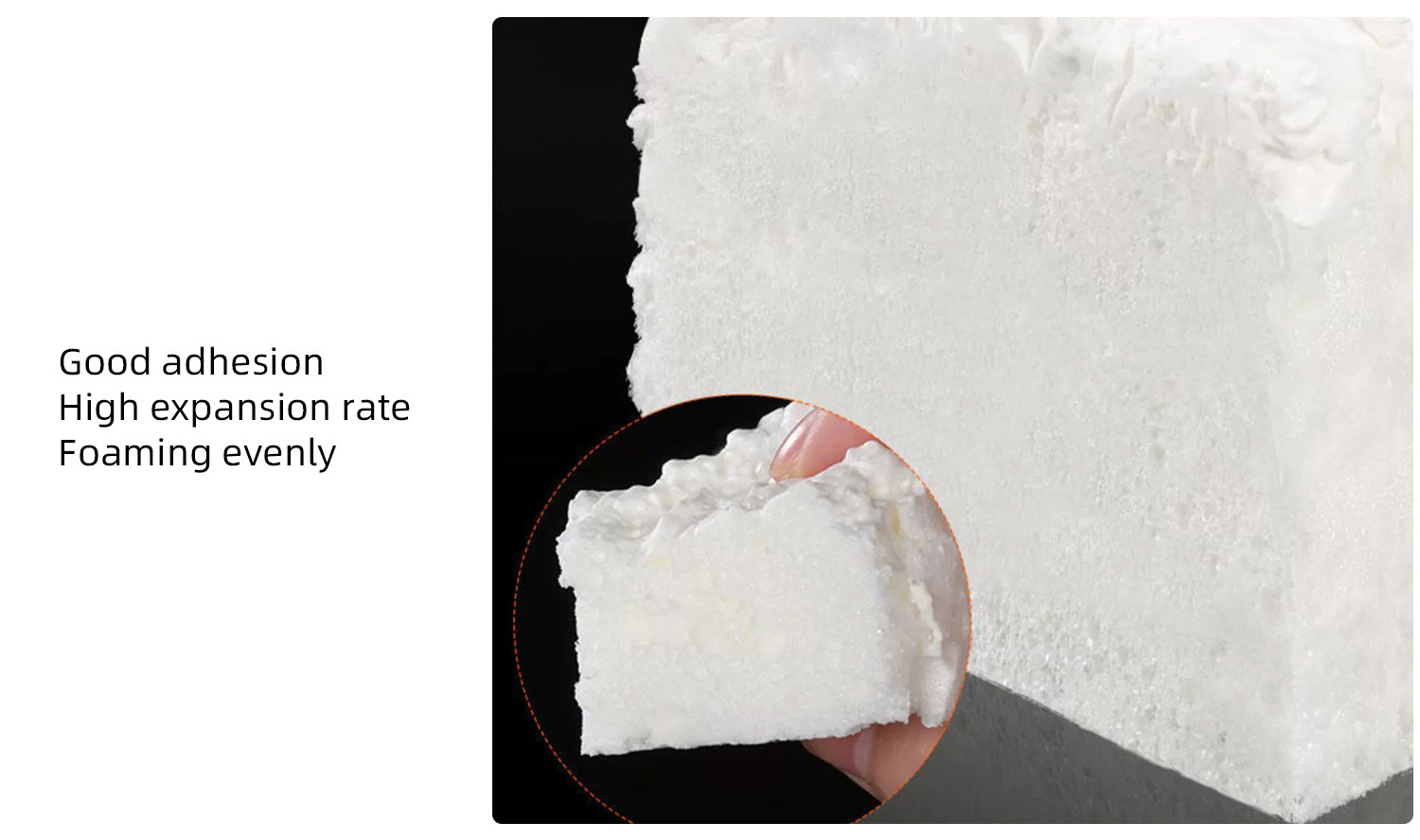 High quality waterproof and mildewproof agent polyurethane insulation foam caulking, strong expansion