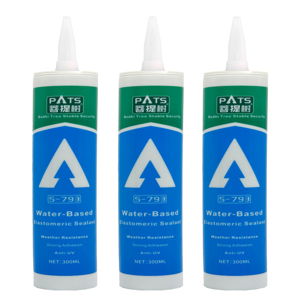 Acrylic Sealant Latex Sealant Fast Cure Edge Filling Caulking Water Based Solvent-free Anthracite Siliconized Acrylic Silicone