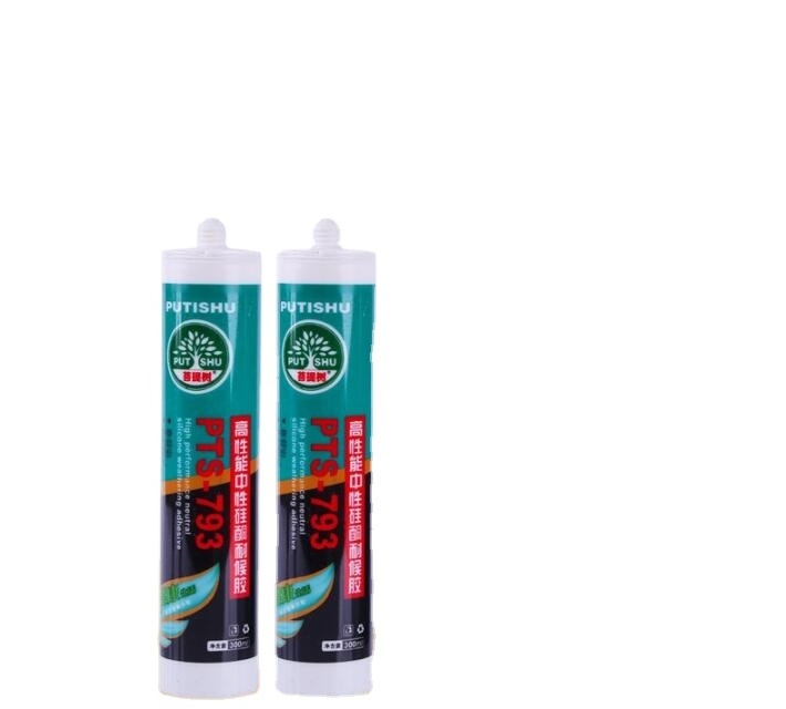 Waterproof Weatherproof Outdoor Clear Structural Acetic Acrylic Silicone Sealant for Bathroom Windows Aquarium Glass Wood