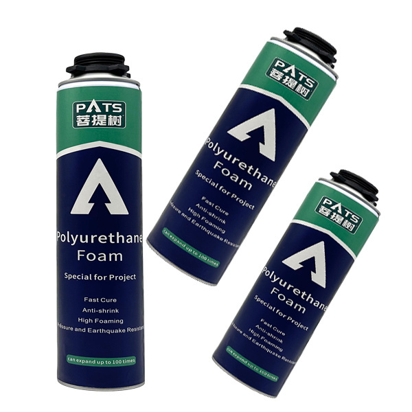 PU Foam Sealant Adhesive Polyurethane Foam Sealant 750 Ml Single-Component Waterproof Polyurethane Expanding Spray