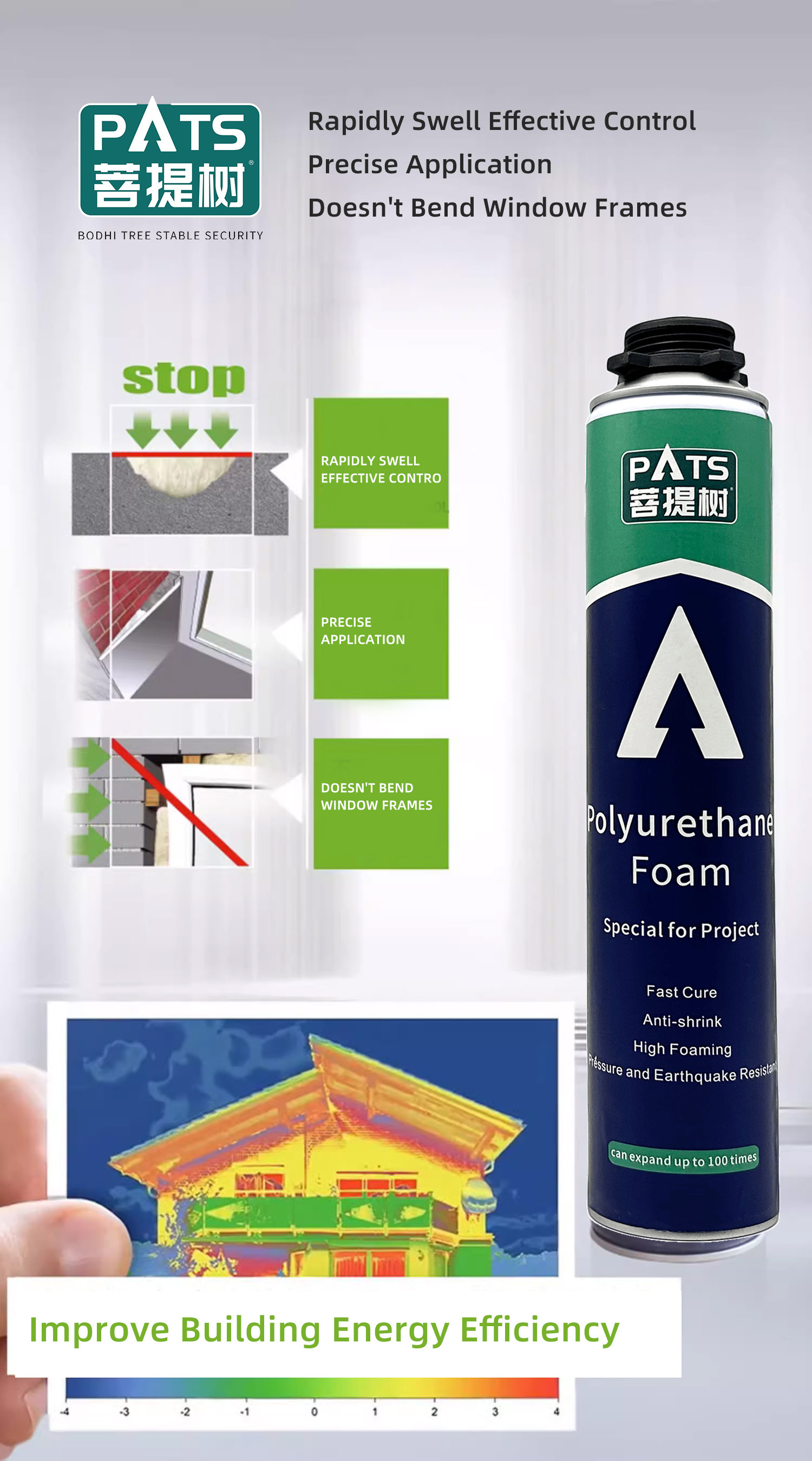 Sell well Self-expanding Polyurethane Foam Liquid Polyurethane Fixing Foam