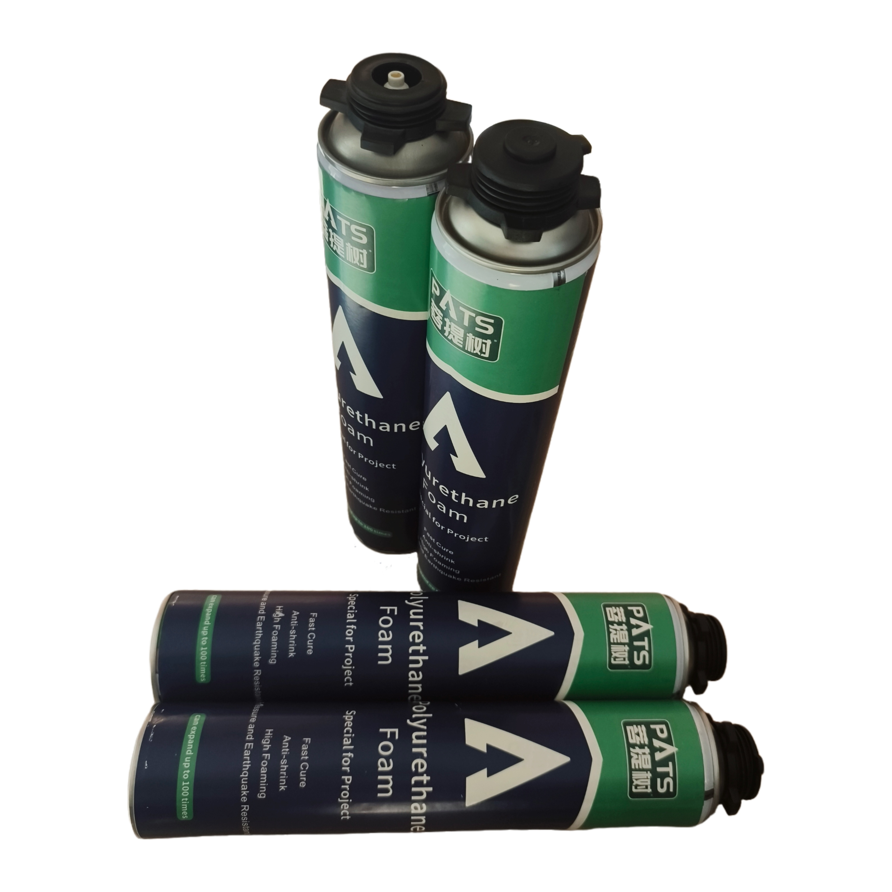 Customized 750ml Pu Expanding Foam expanding waterproof Soundproof Pu Foam Adhesive Sealant