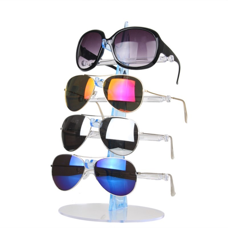 Wholesale Customized Clear Acrylic Eyeglasses Sunglasses Counter Display Stand racks