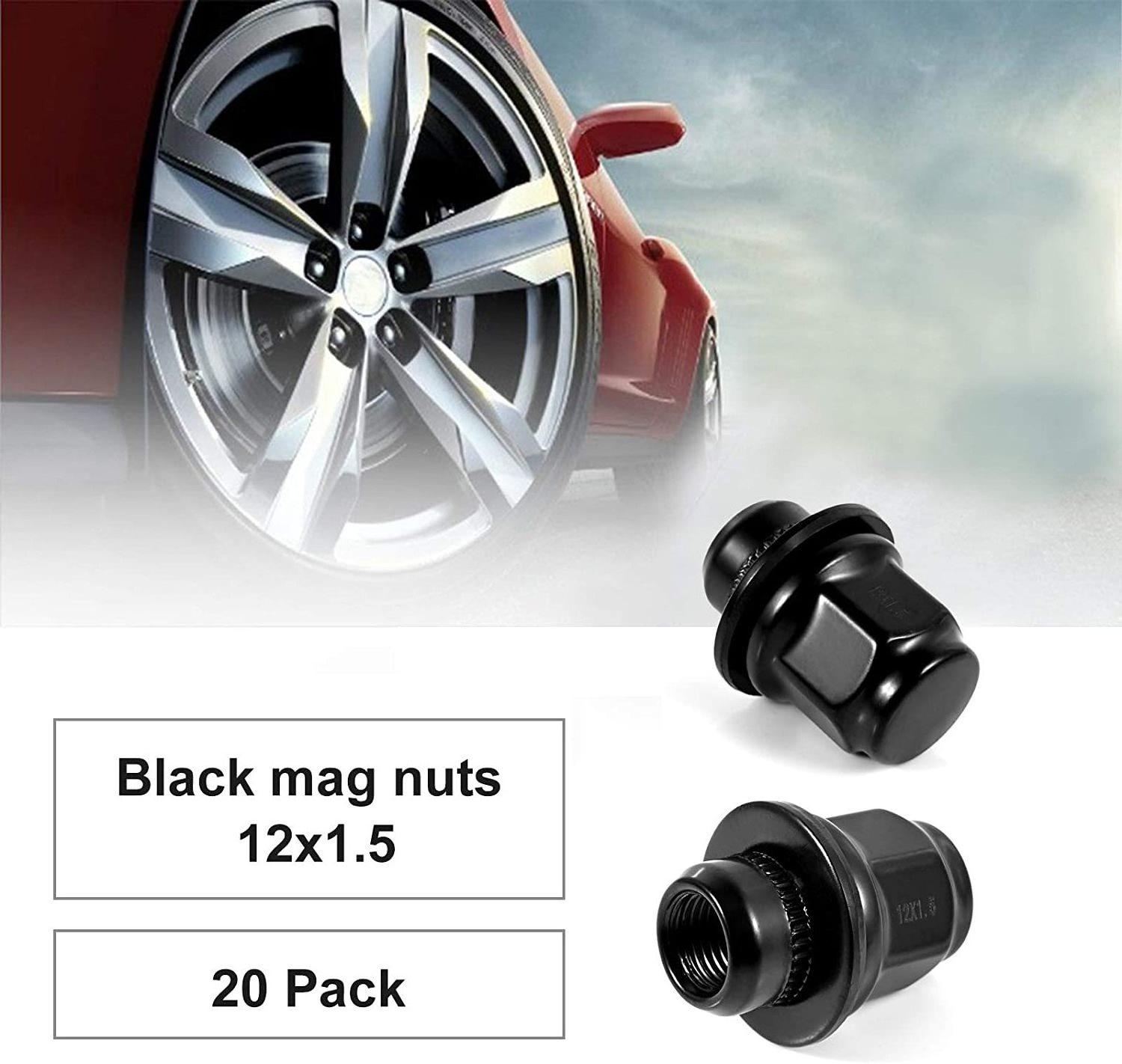 China factory Wheel Nut m12 x 1.5mm locking wheel nut covers For All Cars for Toyota Vela Handa Corolla