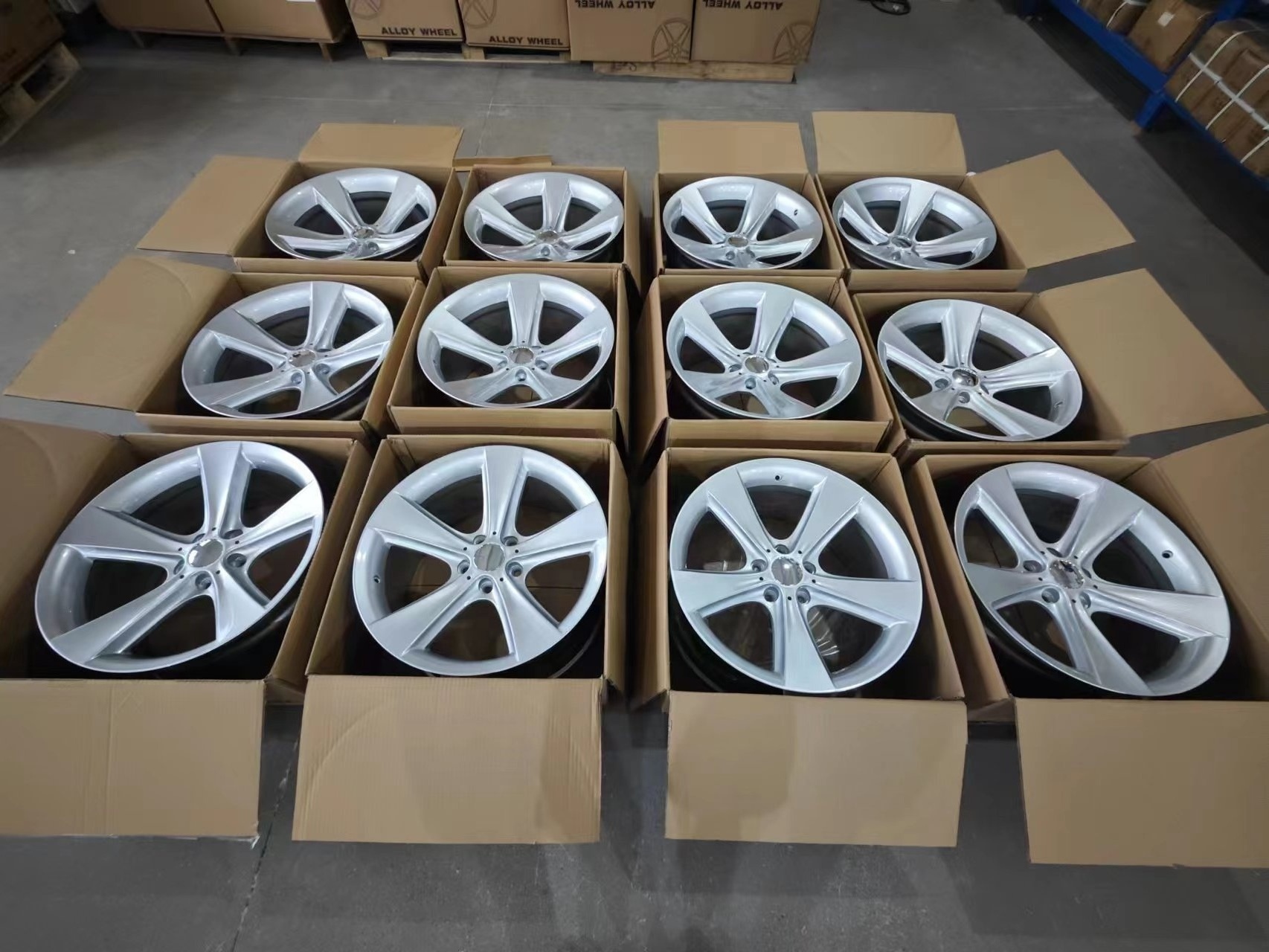 Hot Sale Passenger Car Wheels 19 Inch 5X120 PCD Rims for BMW