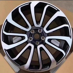 YQ T6061 Forged Disc 21 22 Inch 9J 9.5J ET 40 5x120 PCD Machine Face Rims for Land Rover for Range Rover