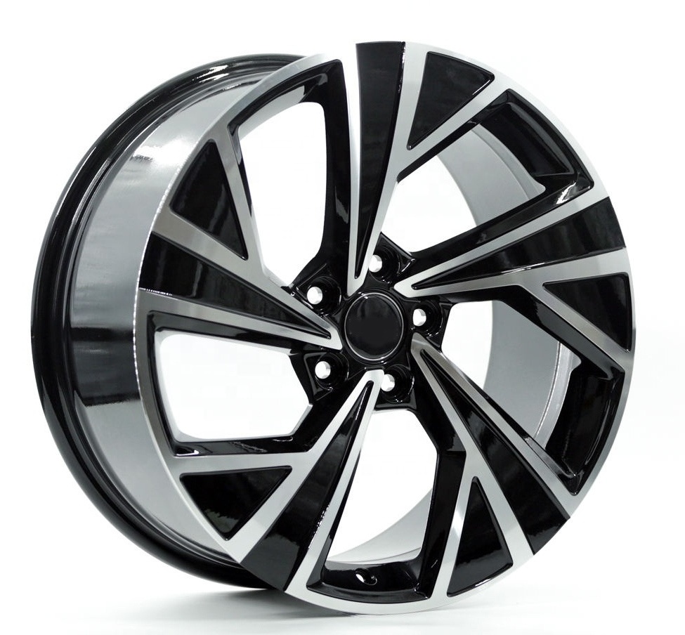 Hot Sale Rims 18 Inch 8.0J 5x112 ET 44 Aluminium Mag Alloy Passenger Car Wheels For Volkswagen VW