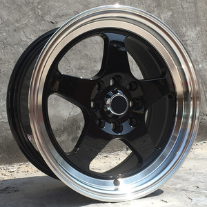 Alloy Car Rims 15 Inch 4 Holes 7J  35 ET 4x100 114.3 PCD 73.1 CB Rolls Royce Wheels