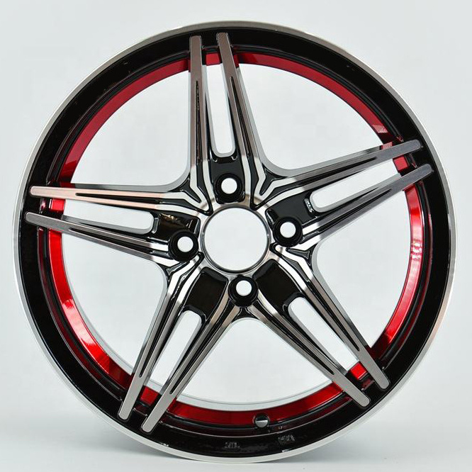 Cool Star Shape Design Rines 8 Holes Alloy Rim15 Inch 7J Racing Wheels For Sale