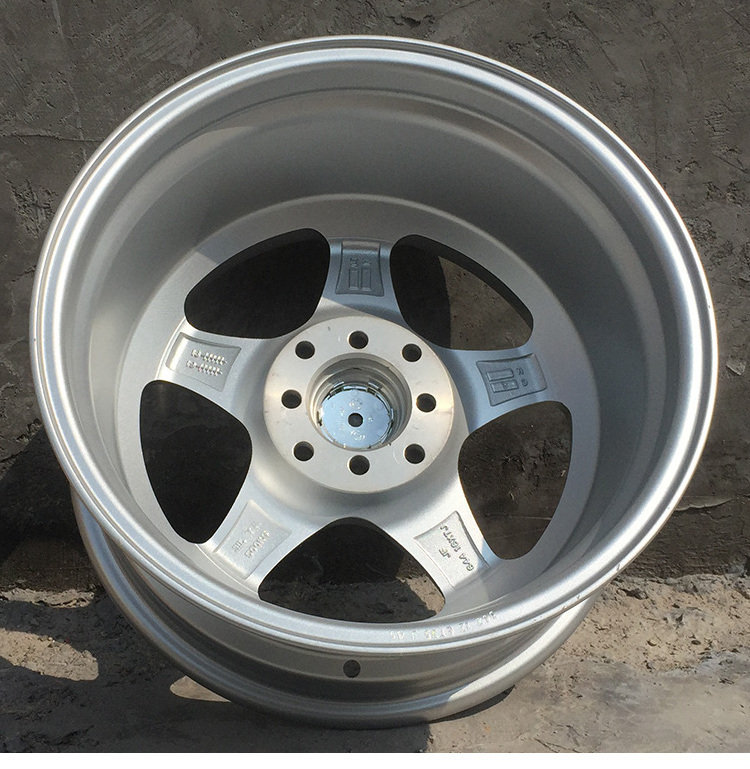 Star Car Alloy Wheel Luxury Rim Rines 16 Inch 4 Hole 4 Spoke 100 114.3 PCD 20 25 ET 73.1 CB In Stock