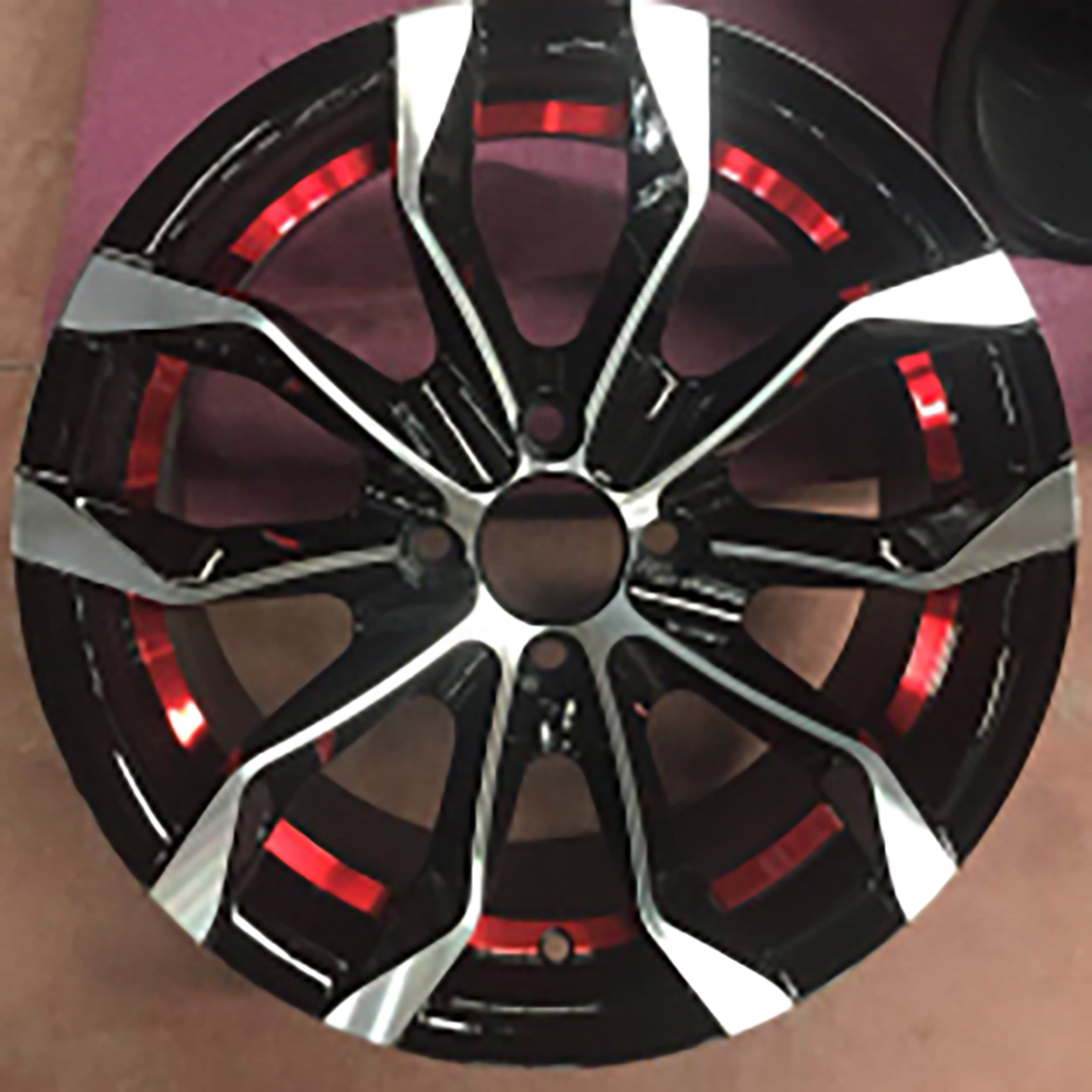 YQ Factory Wholesales Car Wheels 15 inch rines 15 4 holes Car Wheels Alloy Wheels Car Rim