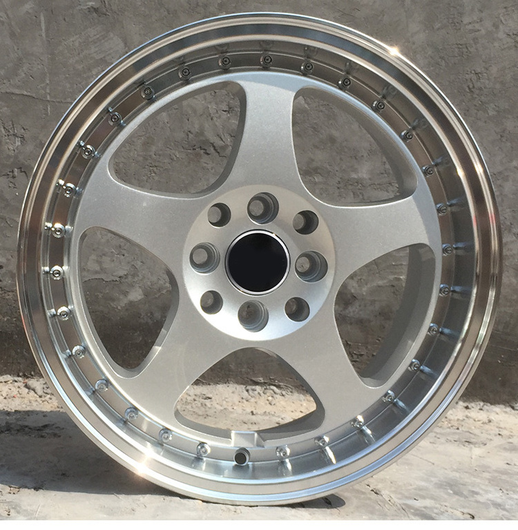 Star Car Alloy Wheel Luxury Rim Rines 16 Inch 4 Hole 4 Spoke 100 114.3 PCD 20 25 ET 73.1 CB In Stock