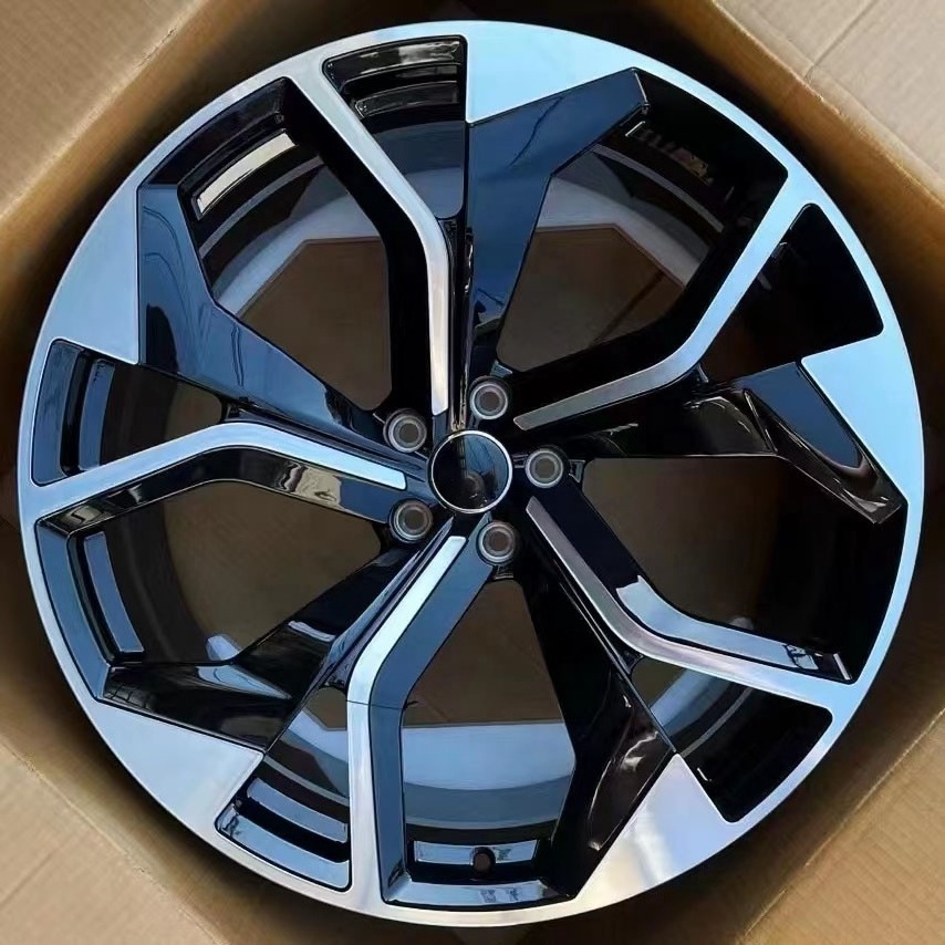 Hot Sale Designed 5X112 Sport Black Wheel Rim Alloy Wheel For Audi RS Q8 20inch 22inch 23inch 2021 2022 Year Car