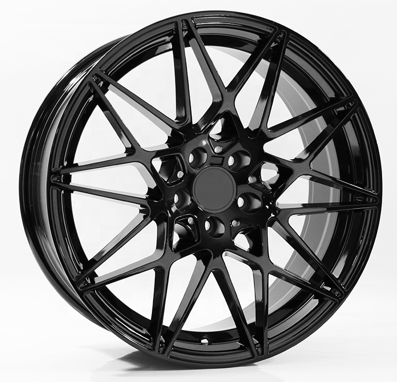 Factory Wholesale 20*8.5j 20*9.5j Gloss Black alloy wheels for bmw f10 g30 20 inch 19inch bmw x5 3 series forged wheels car rims