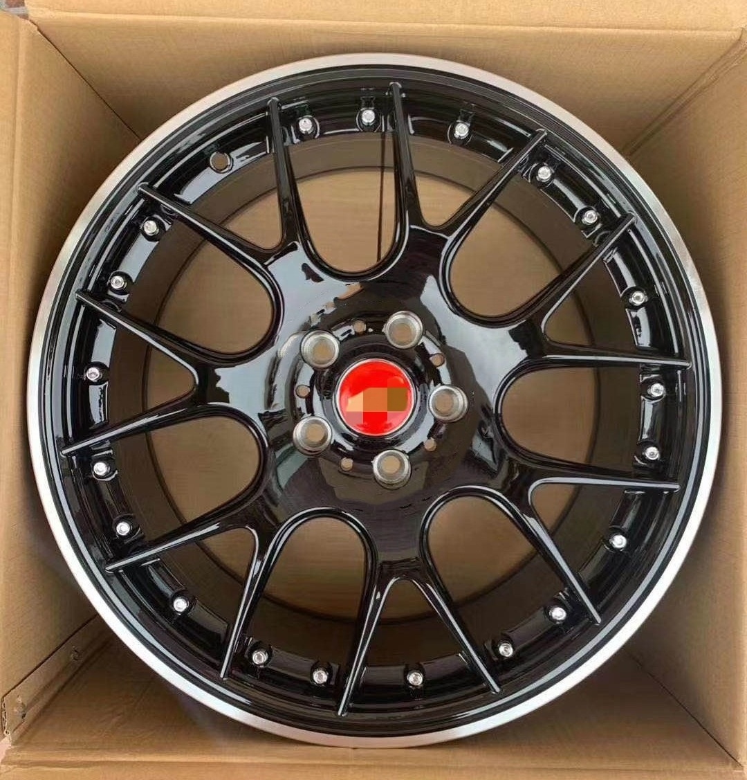 Concave Alloy Wheels 18 Inch 5 Holes 100 105 108 112 114.3 120 PCD 56.6 73.1 CB 35 ET Passenger Car Wheel Tire