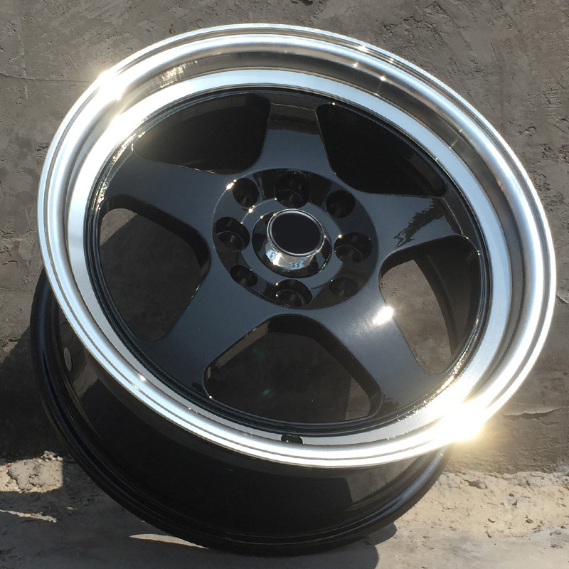 Alloy Car Rims 15 Inch 4 Holes 7J  35 ET 4x100 114.3 PCD 73.1 CB Rolls Royce Wheels