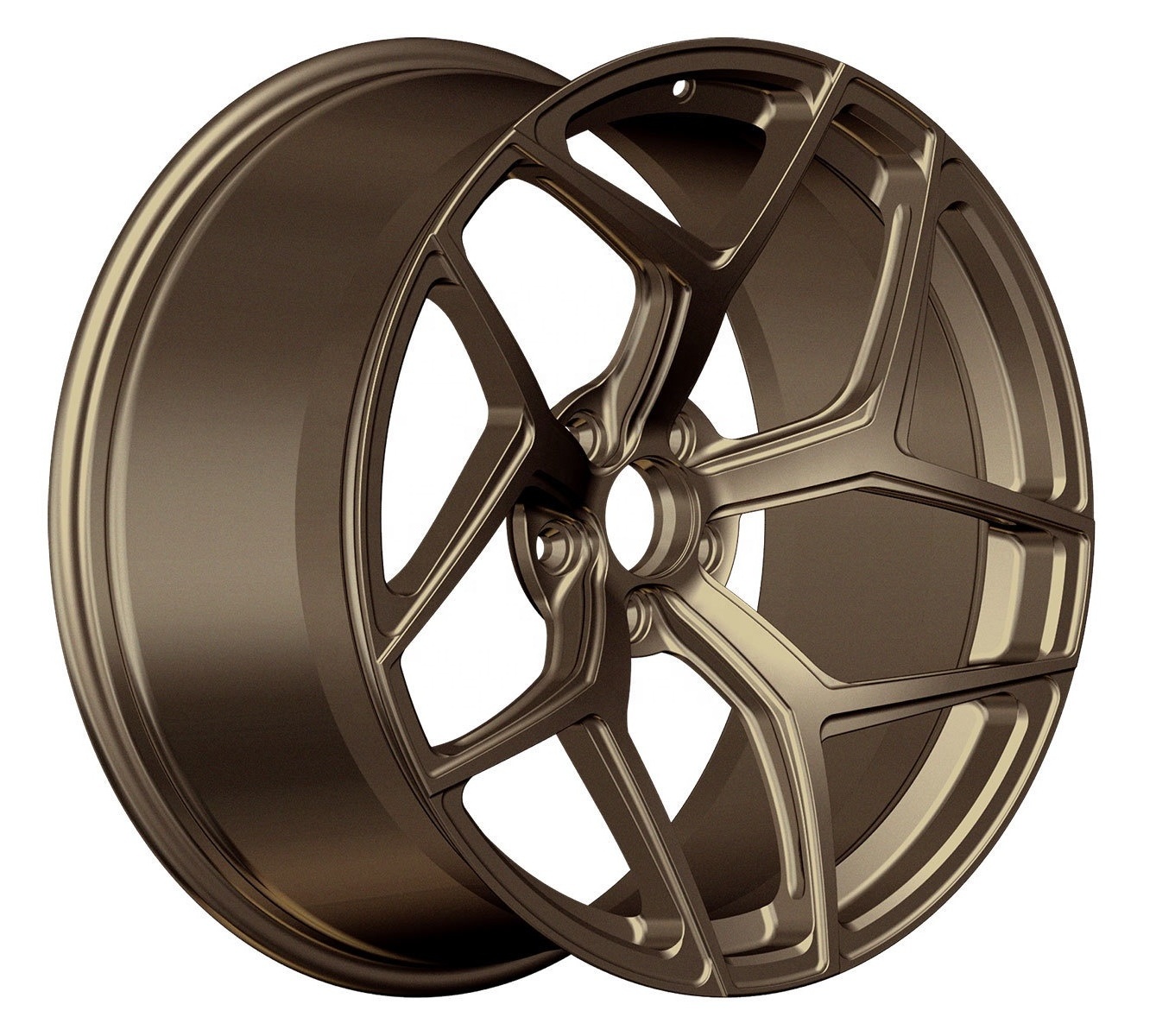 YQ Factory Fully Customized High Polished Deep concave Monoblock 2 piece 3 piece custom Forged Wheels