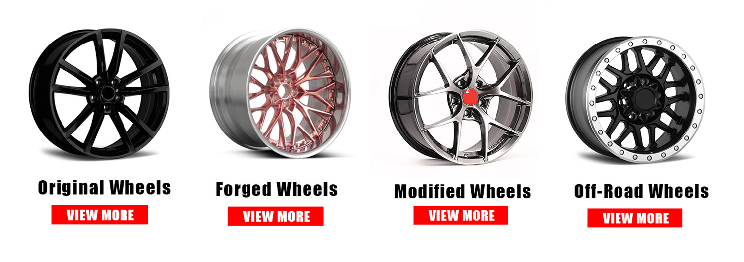 Concave Alloy Wheels 18 Inch 5 Holes 100 105 108 112 114.3 120 PCD 