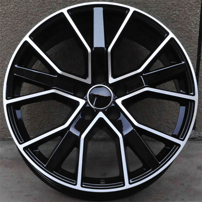 YQ Car Rims 19 20 21 22 inch Alloy Wheel Rims 5x112 Wheel Rims For Audi A1 A2 A3 A4 A5 A6 A7 A8 Gloss Black Car Wheels