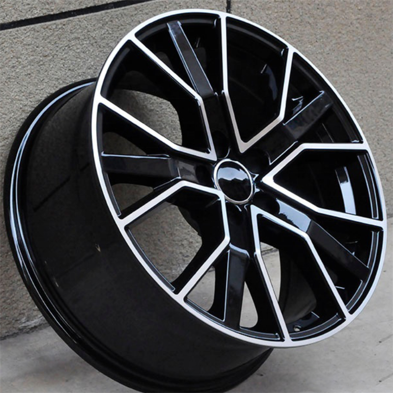 YQ Car Rims 19 20 21 22 inch Alloy Wheel Rims 5x112 Wheel Rims For Audi A1 A2 A3 A4 A5 A6 A7 A8 Gloss Black Car Wheels