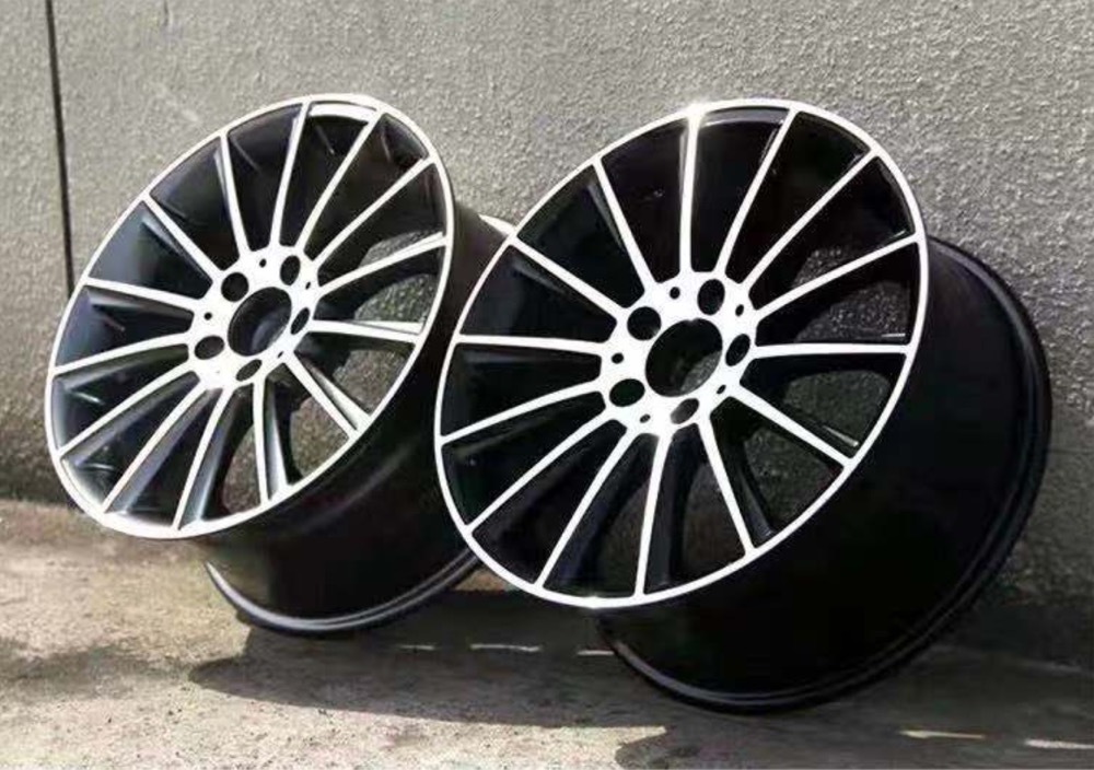 In Stock Tyres And Wheels 5 Spoke And 18 19 20 Inch 5x112 mm PCD Casted Aluminum Alloy Wheel For Benz