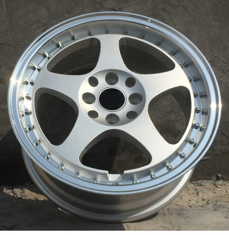 Star Car Alloy Wheel Luxury Rim Rines 16 Inch 4 Hole 4 Spoke 100 114.3 PCD 20 25 ET 73.1 CB In Stock