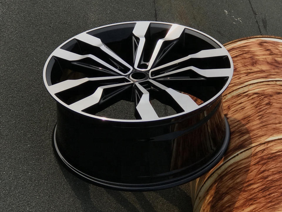 Factory Direct Wholesale Selling 5 Spoke Car Rims 20 Inch 9J PCD 5x112 Mag Alloy Car Wheels For Tiguan