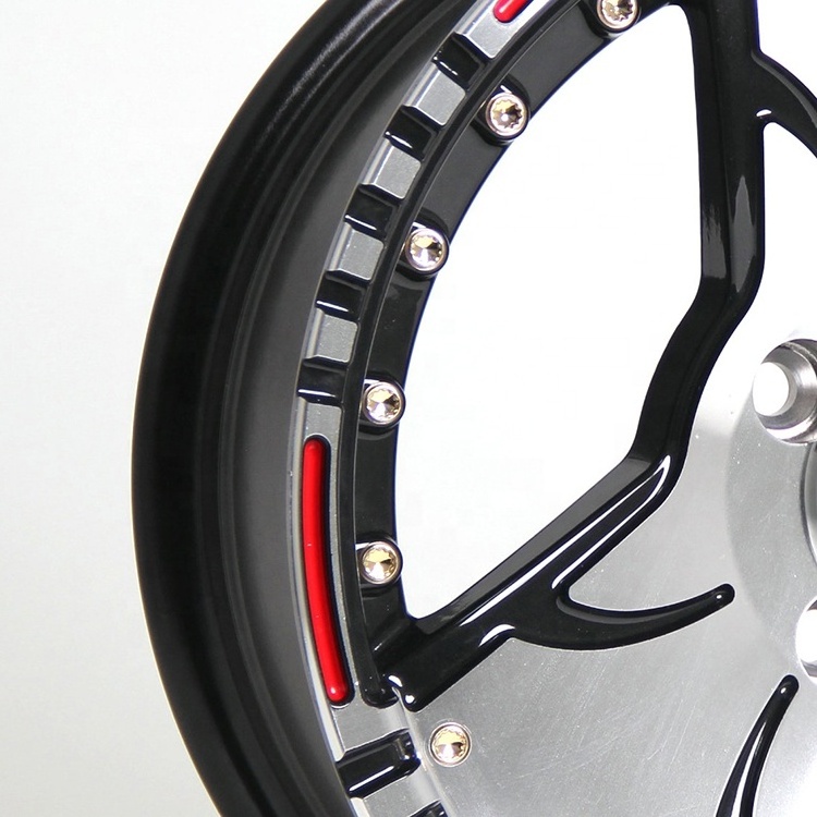 Wholesale 3 spoke design 12/13/14 inch 4 holes ET 20 Cheap factory Price Racing Alloy wheel rim