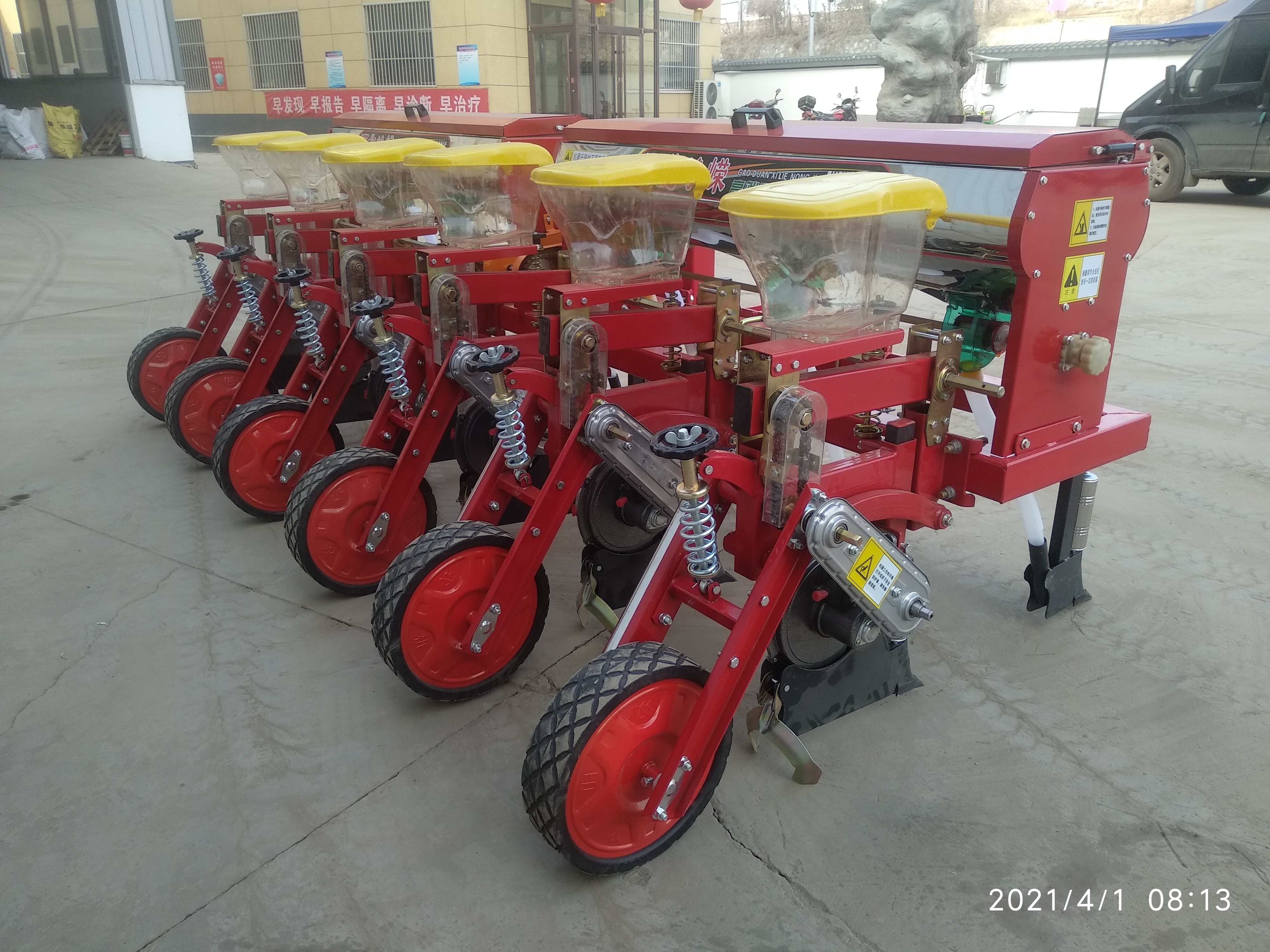 Small seed seeder sweet corn sowing machine planter