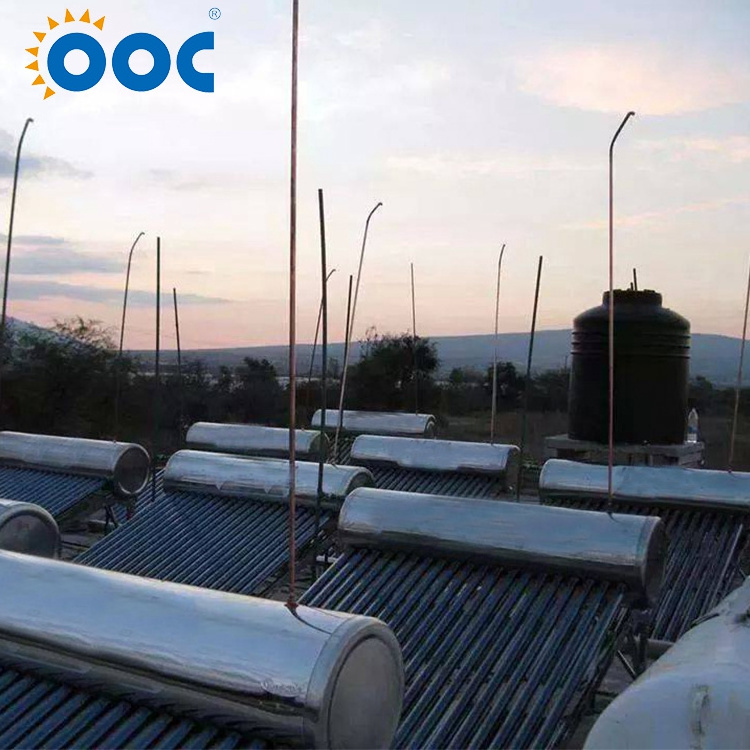 Mexico market low pressure stainless steel solar water heater 0.5mm inner tank