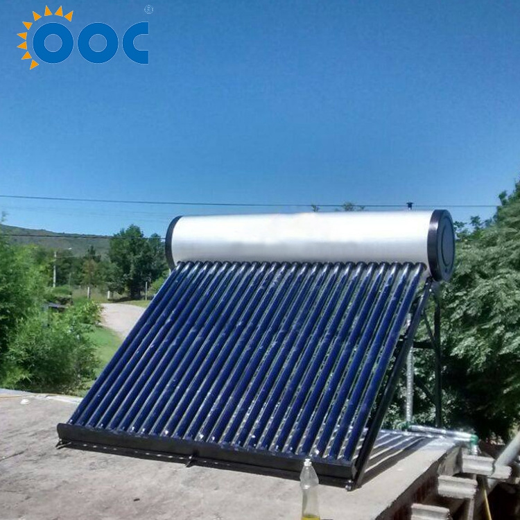 Mexico market low pressure stainless steel solar water heater 0.5mm inner tank