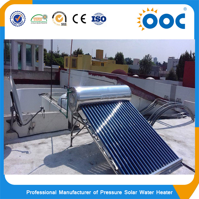 Low pressure 200L all stainless steel solar water tank solar boiler