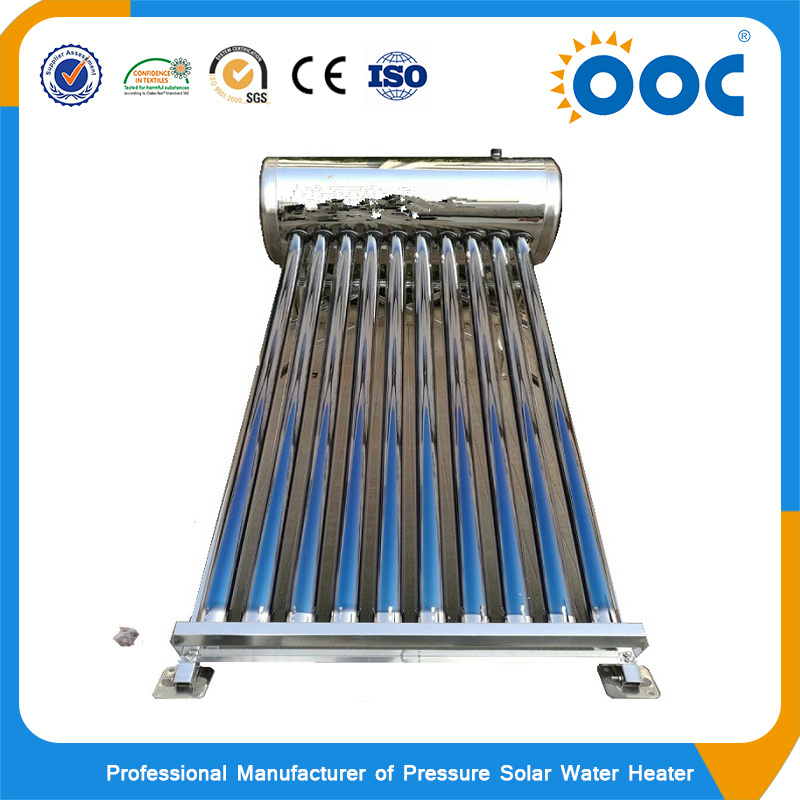 Low pressure 200L all stainless steel solar water tank solar boiler