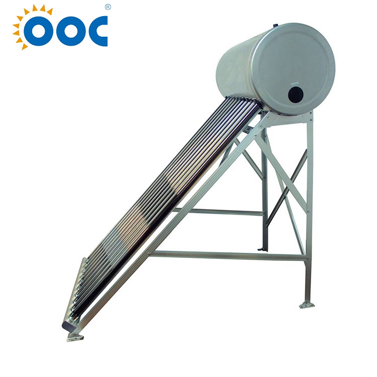 Argentina Non Pressure inner tank 0.5mm stainless steel  Solar Water Heater system  Made In China