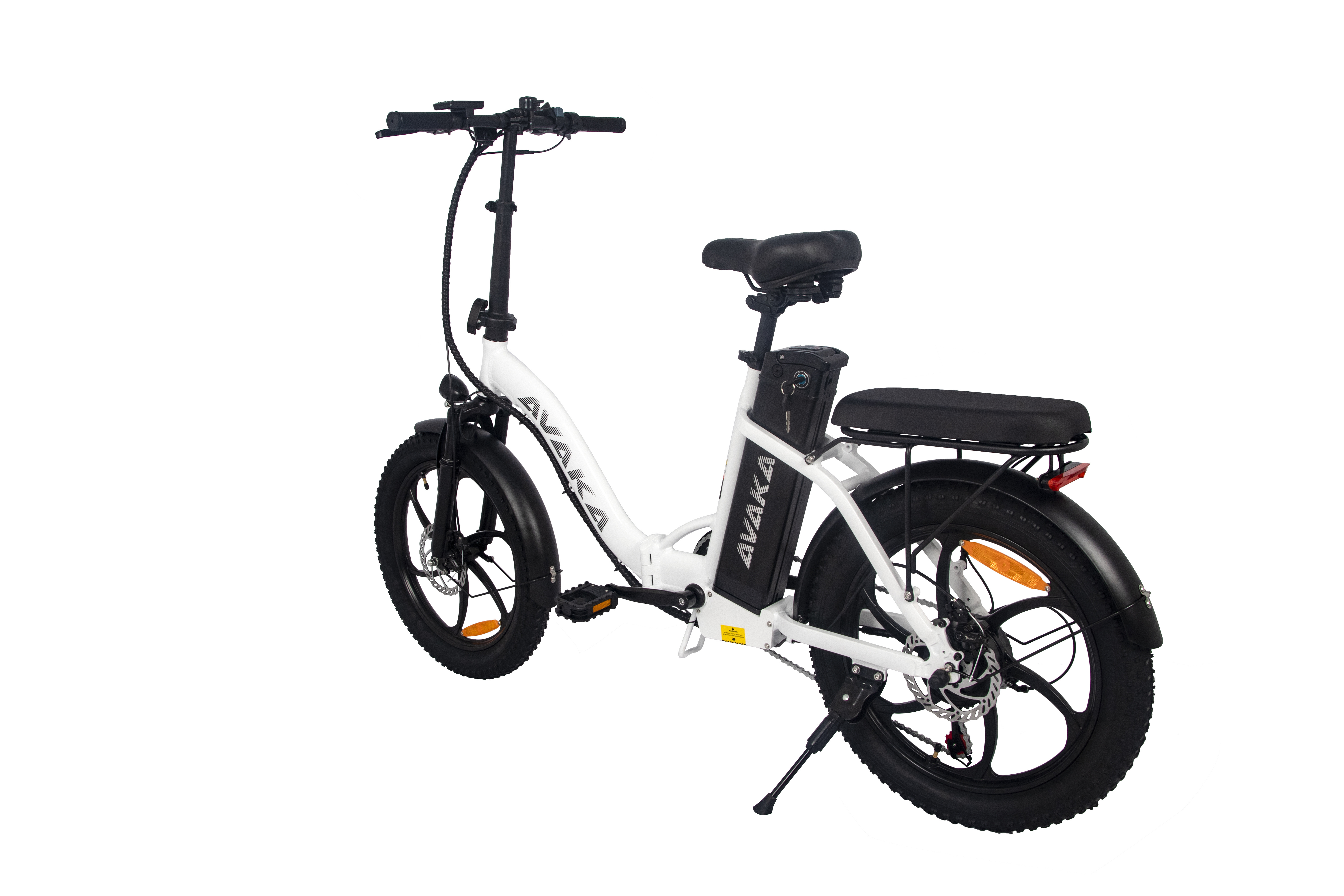 New AVAKA BZ20 PLUS 20 inch Folding Step Through Electric Bike 500w Motor 15Ah Lady Electric Bicycle Urban Ebike for Man Elders